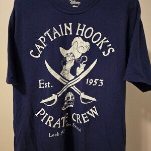DISNEY "CAPTAIN HOOK'S" MENS TEES